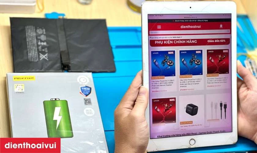 Ti&ecirc;u ch&iacute; chọn địa chỉ thay pin iPad Pro M1 12.9 ch&iacute;nh h&atilde;ng, gi&aacute; tốt