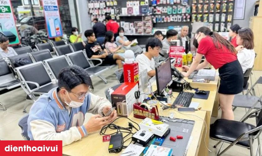 Thay pin iPad Pro M4 11 2024 ch&iacute;nh h&atilde;ng Vmas lấy liền đến ngay Điện Thoại Vui