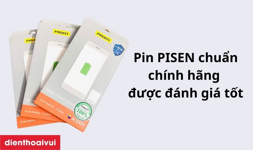 Pin chuẩn ch&iacute;nh h&atilde;ng Pisen l&agrave; g&igrave;? C&oacute; tốt kh&ocirc;ng?