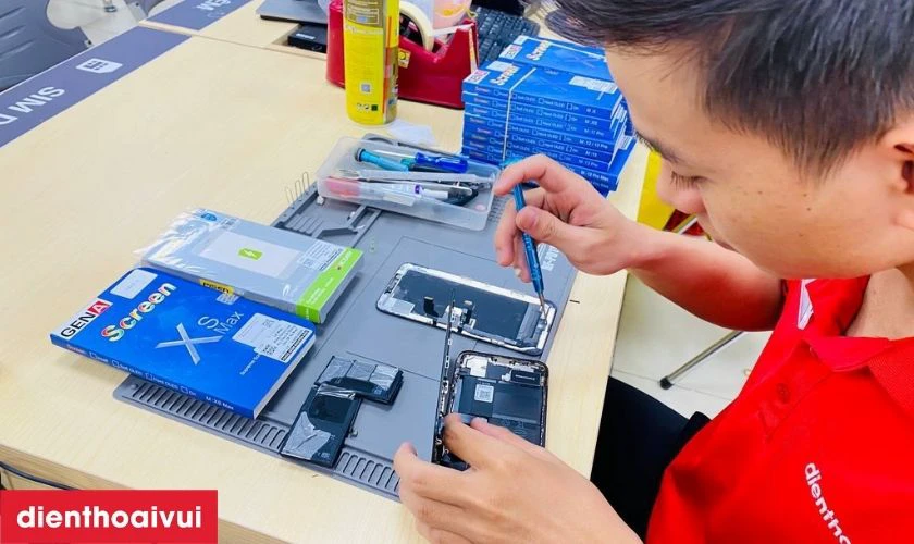 Thay pin iPhone 11 dung lượng chuẩn ch&iacute;nh h&atilde;ng Pisen uy t&iacute;n tại Điện Thoại Vui