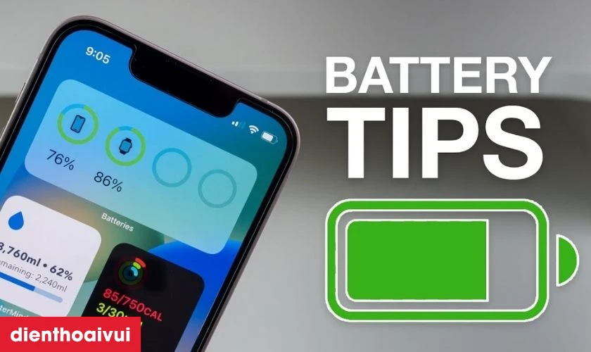 Kinh nghiệm k&eacute;o d&agrave;i tuổi thọ pin iPhone 12 sau khi thay