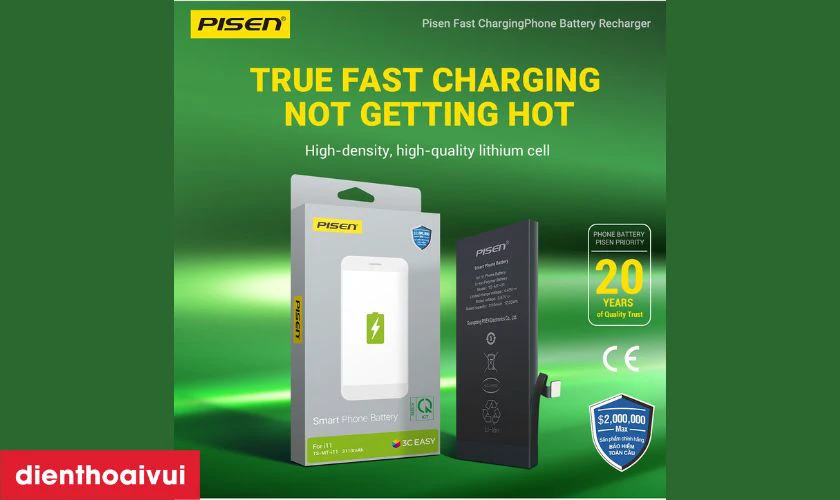 Giới thiệu pin Pisen là gì?