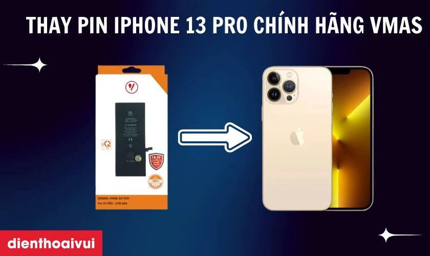 Pin ch&iacute;nh h&atilde;ng Vmas chất lượng cao được nhiều người lựa chọn
