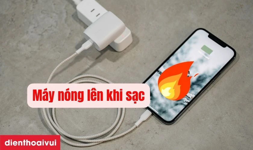 Thời gian sạc l&acirc;u hơn b&igrave;nh thường