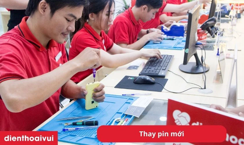 Thay m&agrave;n h&igrave;nh mới cho điện thoại