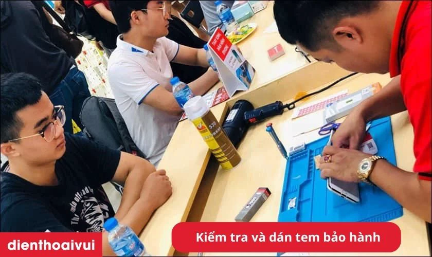 Kiểm tra lại v&agrave; lắp r&aacute;p ho&agrave;n tất
