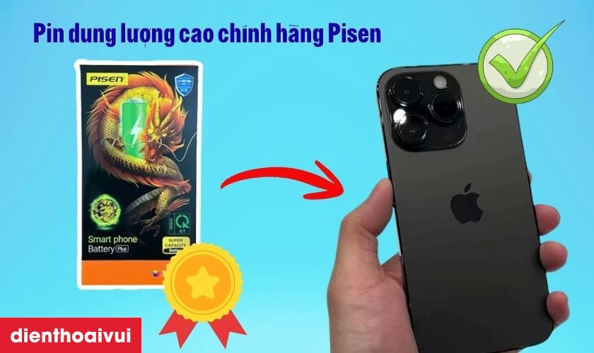Ưu điểm khi thay pin iPhone 14 Pro Max dung lượng cao