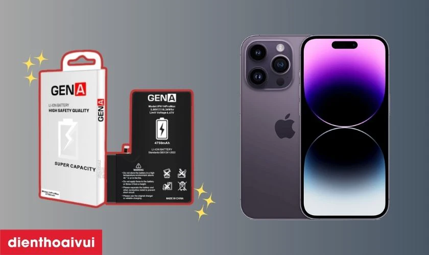 Pin dung lượng si&ecirc;u cao ch&iacute;nh h&atilde;ng GENA l&agrave; g&igrave;?