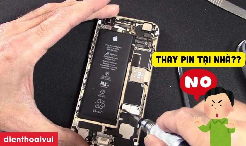 C&oacute; n&ecirc;n tự thay pin iPhone tại nh&agrave; kh&ocirc;ng?