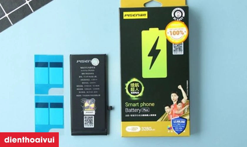 Thay pin Pisen đảm bảo hiệu suất và an toàn cho iPhone 15 Pro Max