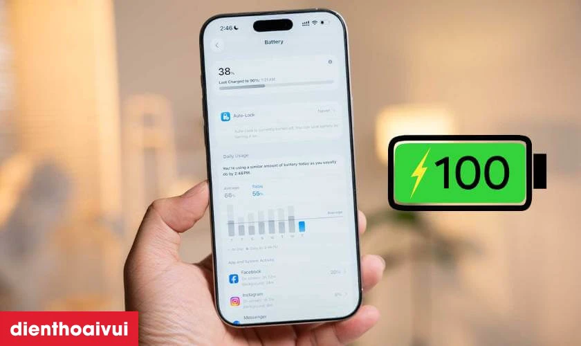 C&oacute; n&ecirc;n thay pin iPhone 16 Pro Max ch&iacute;nh h&atilde;ng GENA