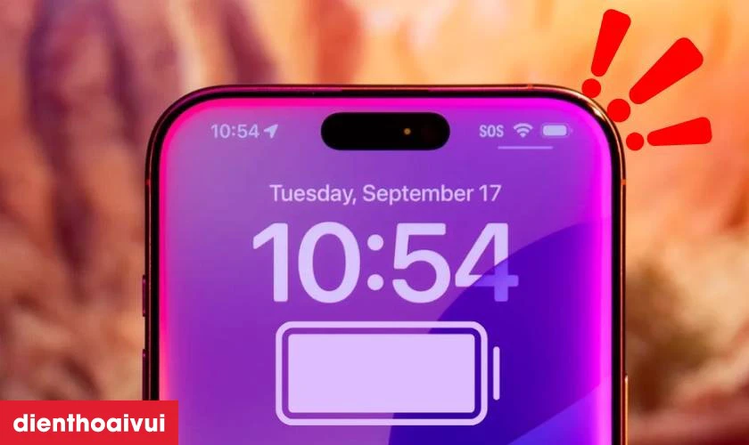 Lưu &yacute; sau khi thay pin iPhone 17