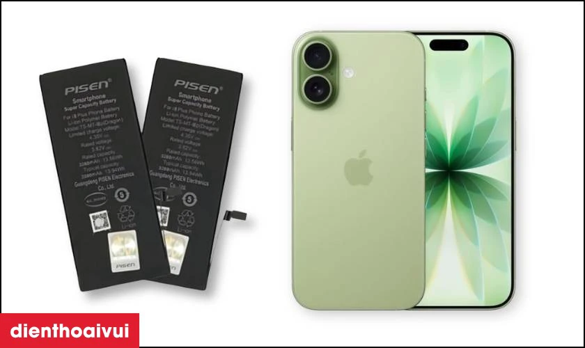 Pin iPhone 17 Pisen