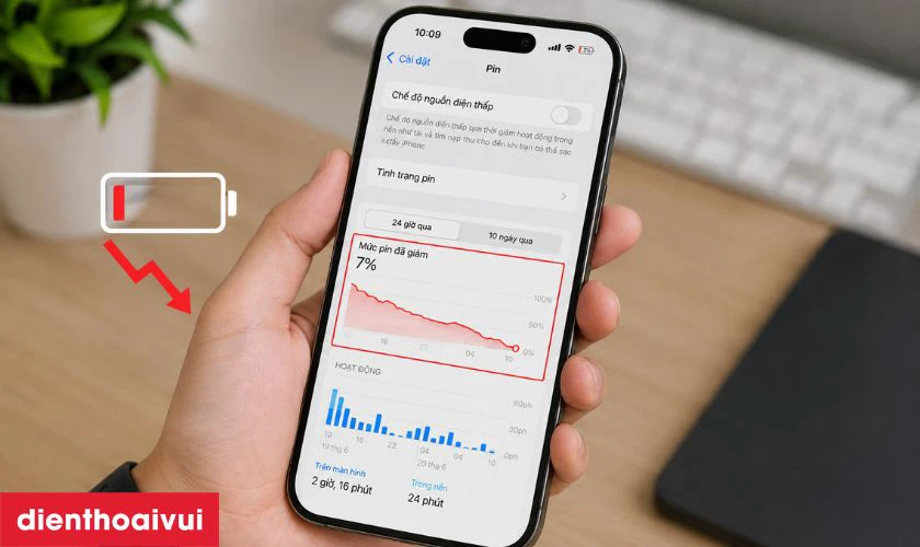 Dấu hiệu pin iPhone 17 đang xuống cấp cần ch&uacute; &yacute;