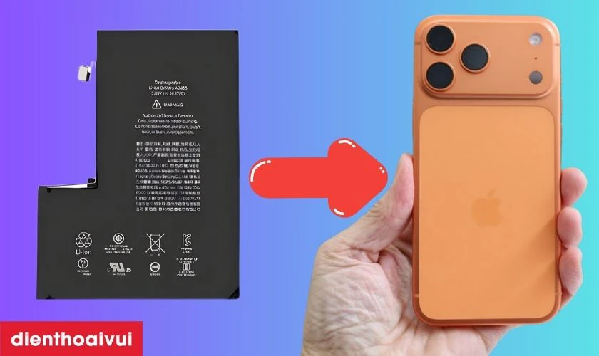Có nên thay pin 17 Pro Max khi tình trạng pin giảm nhanh?