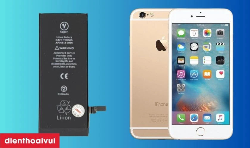 Ưu điểm khi thay pin iPhone dung lượng cao chính hãng Vmas