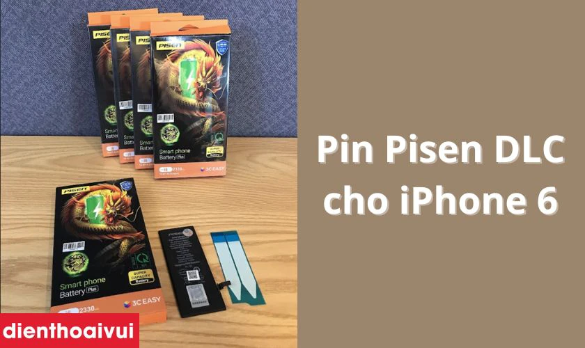 Pin Pisen l&agrave; g&igrave;? V&igrave; sao chọn pin Pisen dung lượng si&ecirc;u cao cho iPhone 6?
