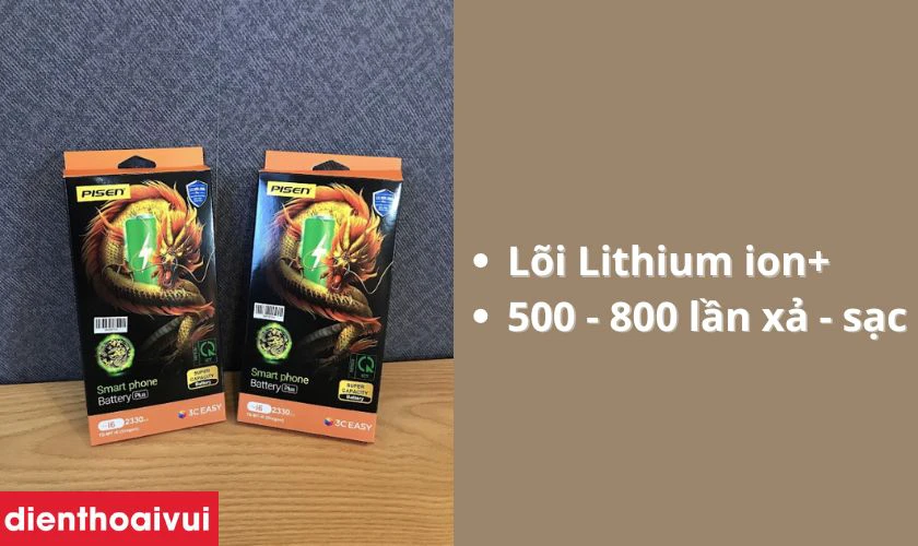 Chất lượng pin Pisen dung lượng si&ecirc;u cao