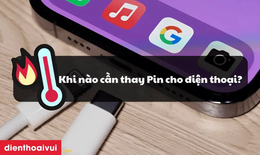 Khi nào cần thay pin iPhone 6 Plus dung lượng cao chính hãng Vmas?
