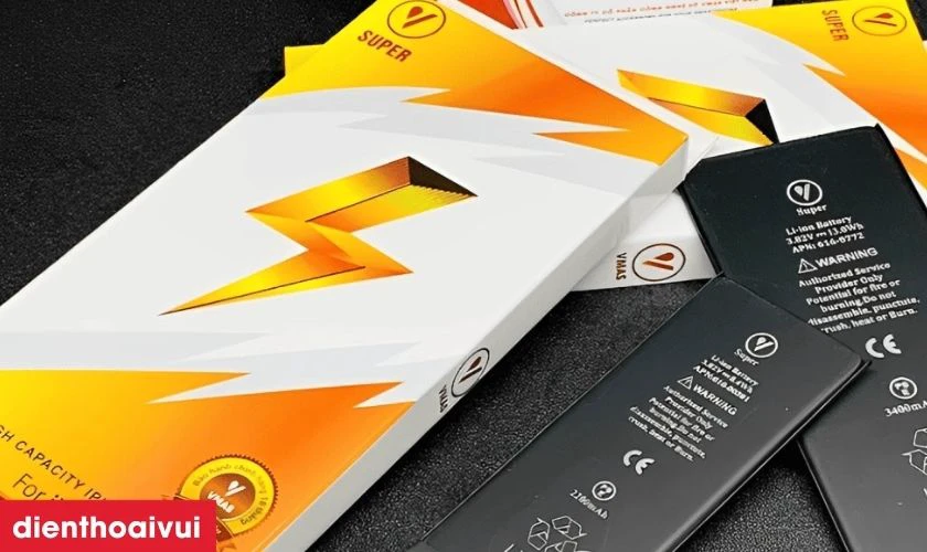 Ưu điểm khi thay pin iPhone 7 dung lượng cao ch&iacute;nh h&atilde;ng Vmas