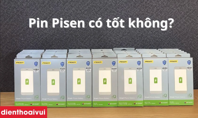 Ưu điểm vượt trội của pin Pisen cho iPhone 8