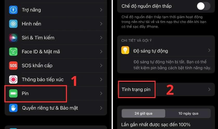C&aacute;ch tự kiểm tra t&igrave;nh trạng chai của pin tr&ecirc;n iPhone