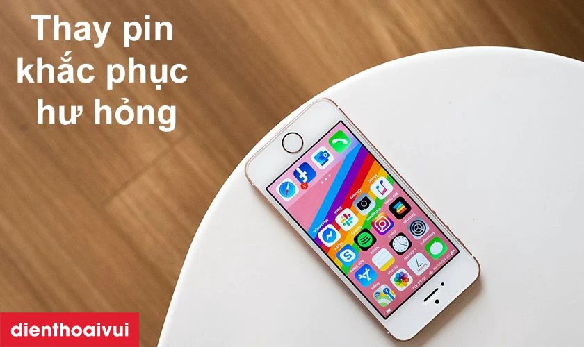 Những dấu hiệu hư hỏng pin tr&ecirc;n iPhone SE v&agrave; c&aacute;ch khắc phục hiệu quả