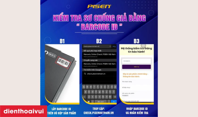 Check barcode ID