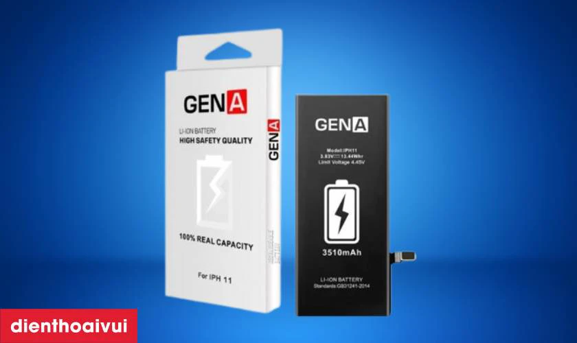 Pin iPhone XS Max ch&iacute;nh h&atilde;ng GENA