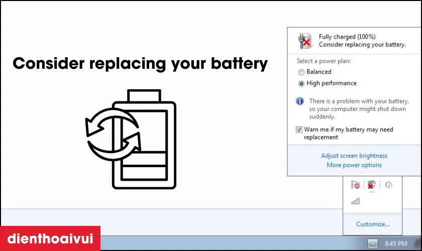Thay pin laptop Acer ch&iacute;nh h&atilde;ng