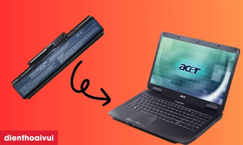 Lưu &yacute; khi thay pin laptop Acer Aspire 5334