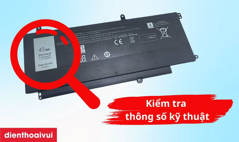 Lưu &yacute; khi thay pin laptop Acer E5-553G
