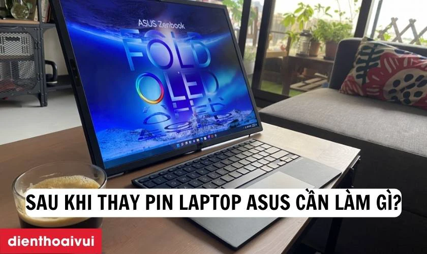 Thay pin laptop Asus ch&iacute;nh h&atilde;ng