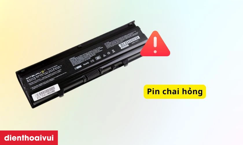 Laptop Dell 3700 bị lỗi pin hay lỗi sạc