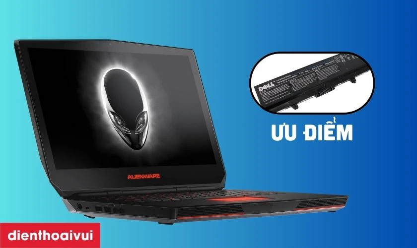 Nên thay pin chính hãng hay pin thay thế laptop DELL Alienware 15 ANW15-7493?