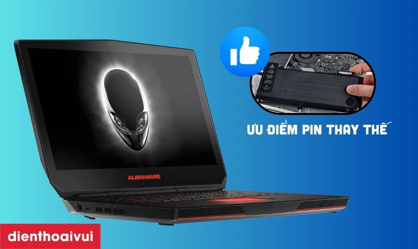 Ưu điểm của pin thay thế