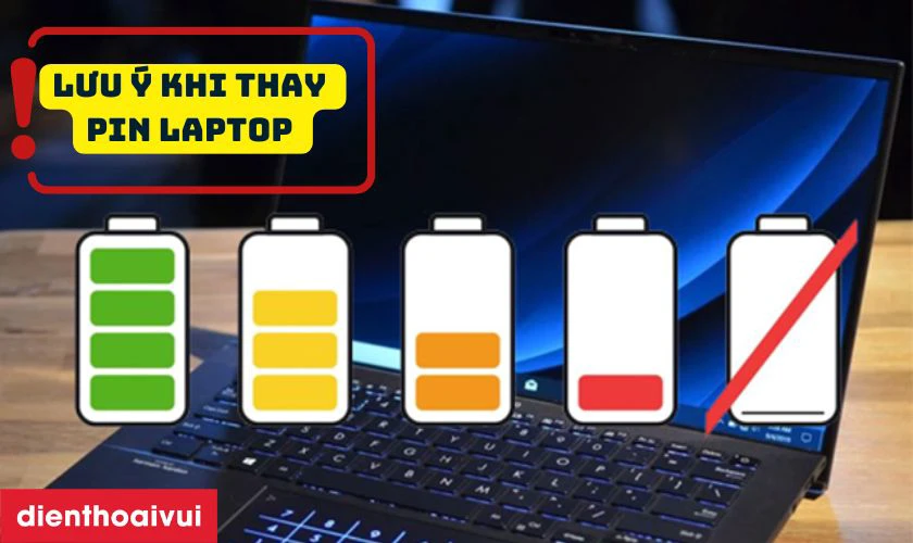 Lưu &yacute; khi thay pin laptop Dell Alienware 15 R3