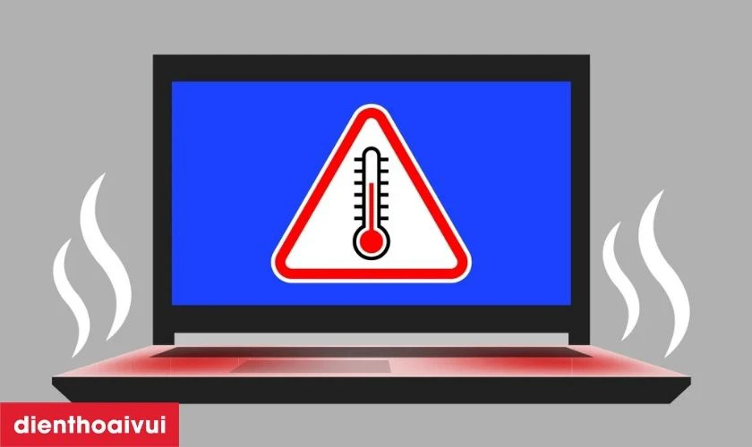 M&aacute;y n&oacute;ng l&ecirc;n nhanh d&ugrave; chỉ chạy c&aacute;c t&aacute;c vụ cơ bản như lướt web, xem video