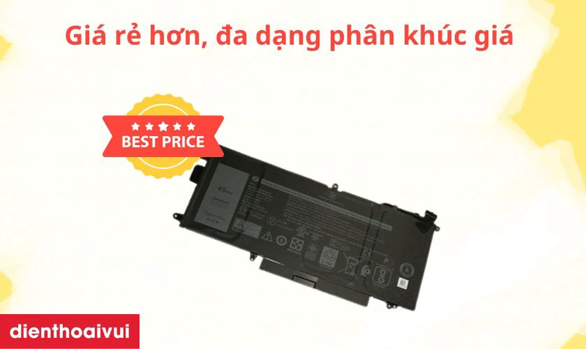 Pin thay thế c&oacute; gi&aacute; th&agrave;nh rẻ, đa dạng loại pin