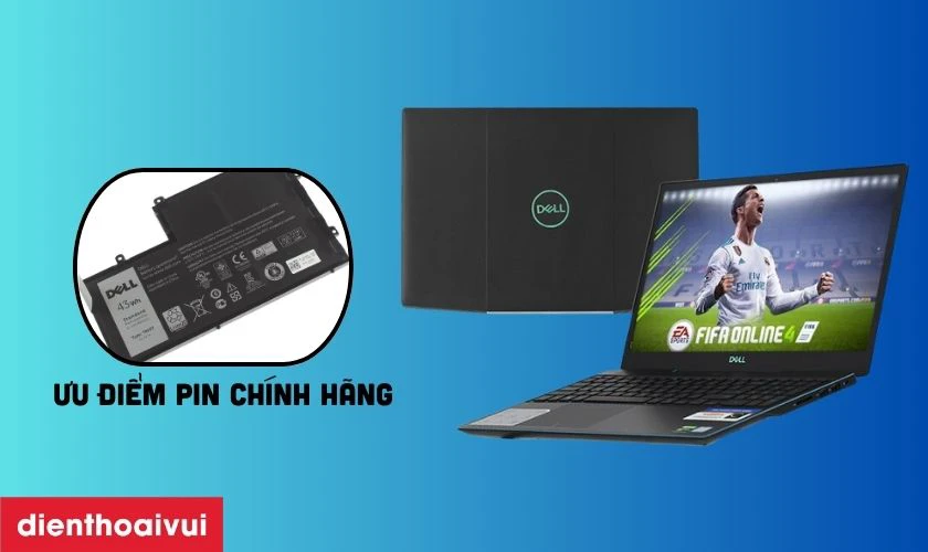 Nên thay pin chính hãng hay pin thay thế laptop DELL G3 15 3593?