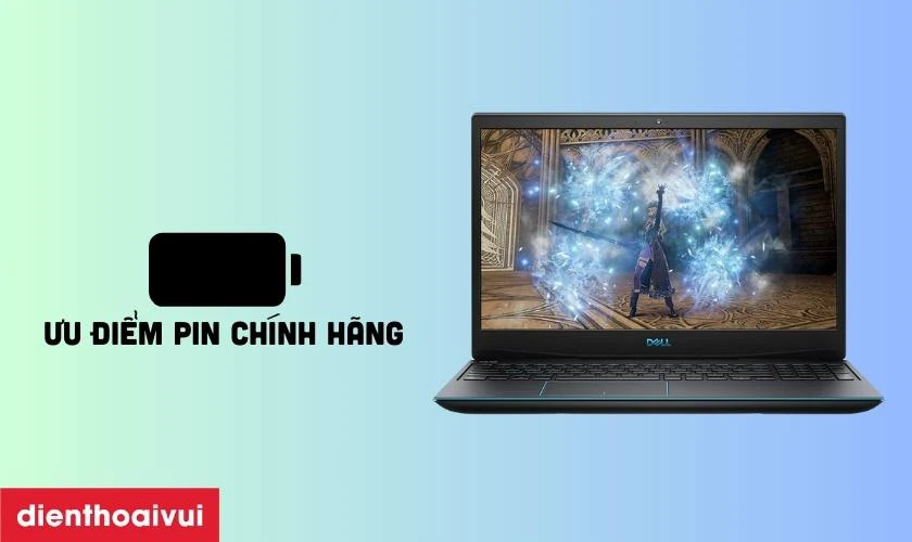 N&ecirc;n thay pin ch&iacute;nh h&atilde;ng hay pin thay thế laptop Dell G3 15 SE 3500?