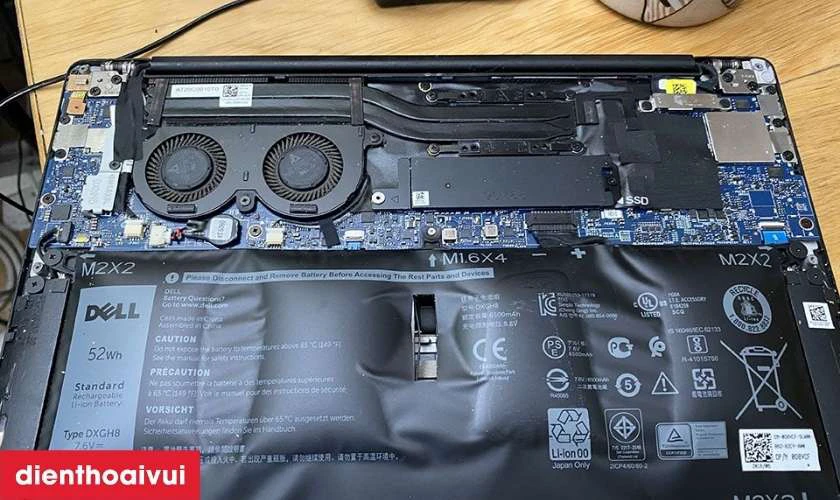 Cách kiểm tra pin laptop Dell G7 15 7790 chính hãng