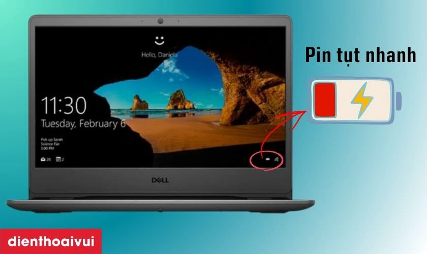 Dấu hiệu pin laptop Dell Gaming G3 15 3400 bị chai v&agrave; c&aacute;ch khắc phục