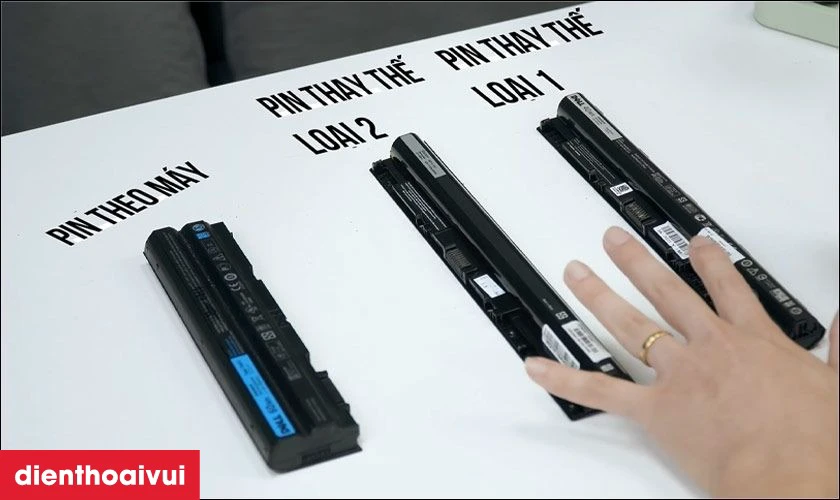 Pin thay thế đa dạng v&agrave; gi&aacute; th&agrave;nh thấp hơn pin ch&iacute;nh h&atilde;ng