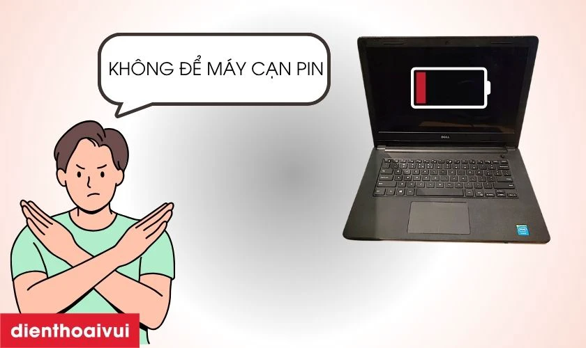 Quy tr&igrave;nh thay pin laptop Dell Inspiron 13-7368 tại Điện Thoại Vui