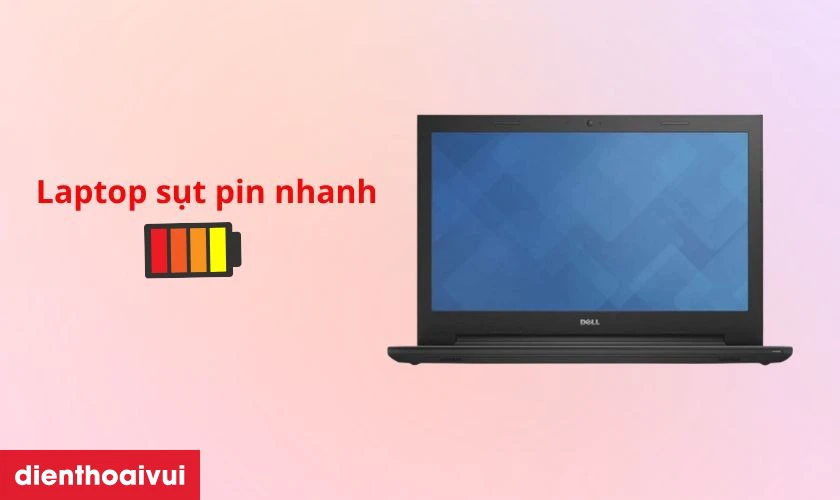 Thay pin laptop Dell Inspiron 14 3451 chính hãng GenALap