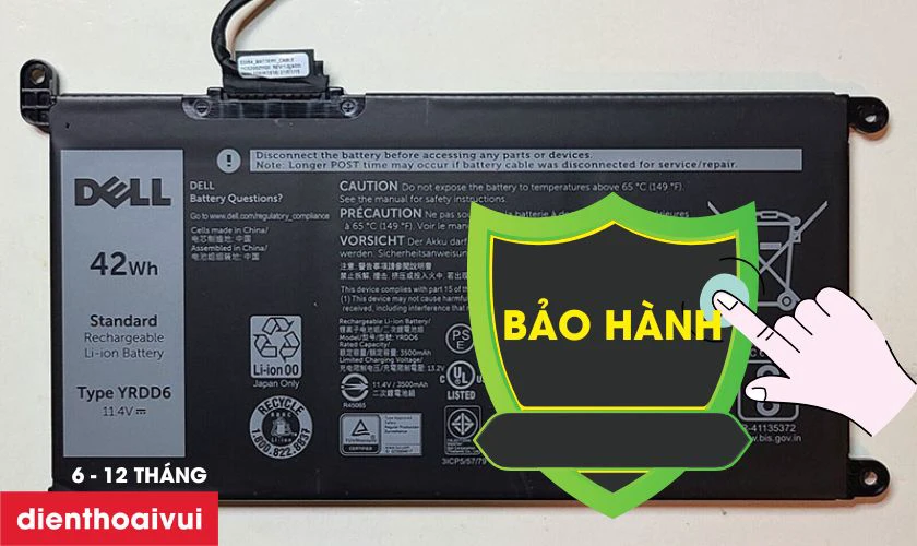 Lưu &yacute; khi thay pin laptop Dell Inspiron 14 5480 NQ