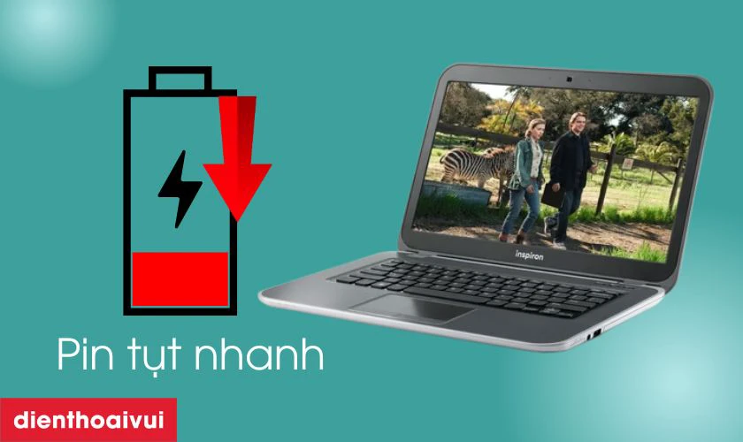 Dấu hiệu laptop Dell Inspiron 14z 5423 cần thay pin