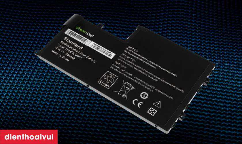 C&aacute;ch kiểm tra pin laptop Dell Inspiron 15 5543 ch&iacute;nh h&atilde;ng