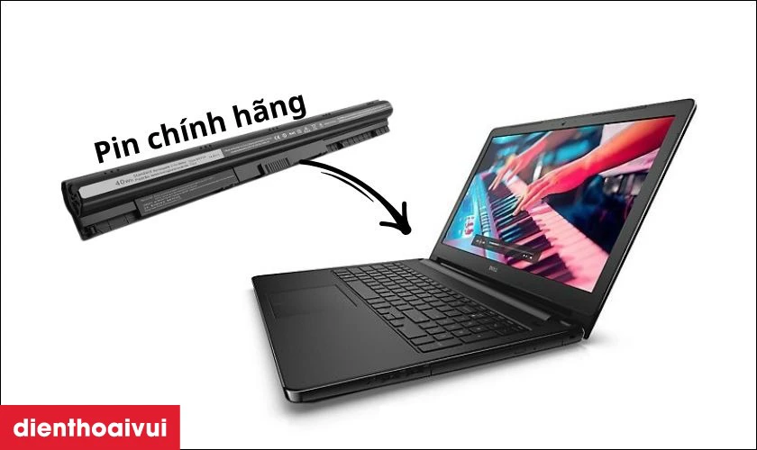 Pin chính hãng được nhiều khách hàng lựa chọn thay thế cho laptop Dell Inspiron 15 5551